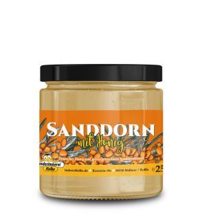 Sanddorn mit Honig 250g