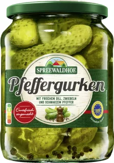 Spreewaldhof Pfeffergurken 670 g