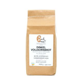 BackMal Dinkel Vollkornbrot Backmischung 1kg